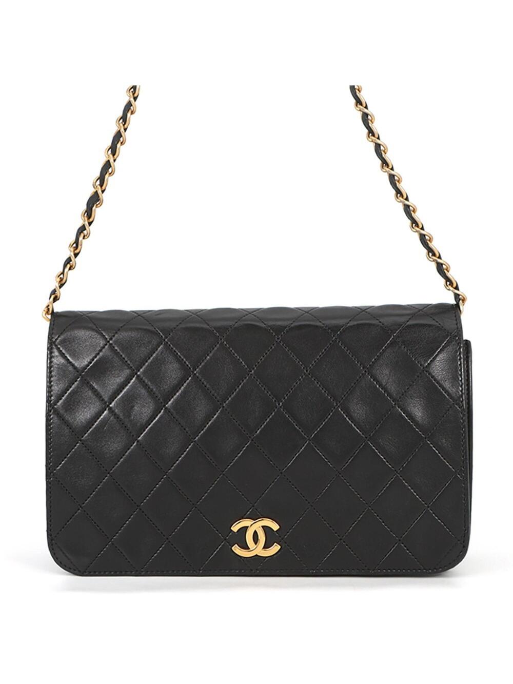 Chanel Vintage Full Flap Bag Quilted #287630C35B